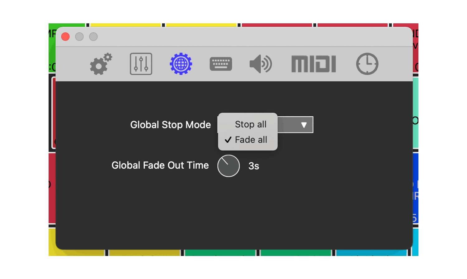 KueIt global fade out duration